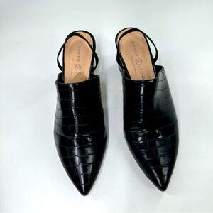 Chinese Laundry Los Angeles Black Mules Size 7.5